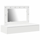 Dressing Table White 100 x 40 x 70 cm Engineered Wood 865235