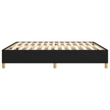 Box Spring Bed Frame Black Super King Fabric 3121213