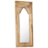321650 Mirror 50x3x110 cm Solid Mango Wood