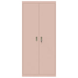 Storage Cabinet Pink 90 x 40 x 200 cm Steel 3406173