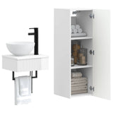 Bathroom Furniture Set 2 pcs High Gloss White 3406097
