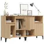 Sideboards 2 pcs Sonoma Oak 60x35x70 cm Engineered Wood 3185730