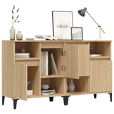 Sideboards 2 pcs Sonoma Oak 60x35x70 cm Engineered Wood 3185730