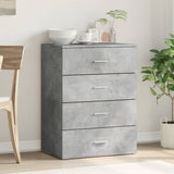 Sideboard Concrete Grey 60x39x80 cm Engineered Wood 840530