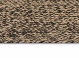 Rug Natural and Black 100 x 152 cm Jute 42010654
