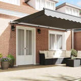 Awning Frame Anthracite 450 x 300 cm Aluminium 313252