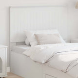 Headboard with Headboard White 100 cm Engineered wood 887791