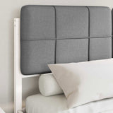 Bed Frame with Upholstered Headboard Light Grey 160 x 200 cm 3398188