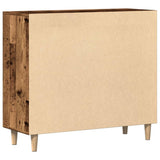 Sideboard Old Wood 90x34x80 cm Engineered Wood 856890