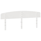 Headboard White 180 cm Solid Wood Pine 842491