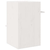 Cat House White 43x43x60 cm Solid Wood Pine 859302