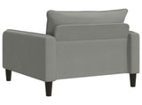 XL Armchair Dark Grey Velvet 42043547