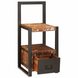 Valet Stand Multicolour 40 x 40 x 90 cm Solid Reclaim Wood 4015986