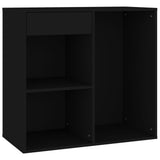 Cosmetic Cabinet Black Engineered wood Medium Cosmetic Cabinet 808838