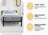 Black thickened reinforced metal high-low bed with simple wrought iron upper and lower bunk beds for W3987P434163