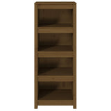 Book Cabinet Honey Brown 50x35x125.5 cm Solid Wood Pine 821712