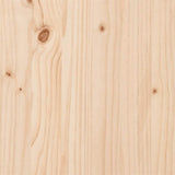 Bed Frame without Mattress Solid Wood 160x200 cm 815054