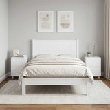 Bedside Cabinet 2 pcs White 33.5 x 34.5 x 50 cm Engineered Wood 8011388