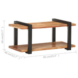 TV Cabinet 90x40x40 cm Solid Acacia Wood 320495