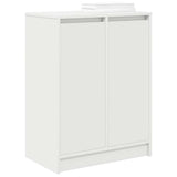 Shoe Cabinet White 57x34x76 cm Engineered Wood 861868