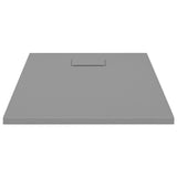 Shower Base Tray SMC Grey 90x70 cm 148931