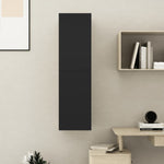 ZNTS TV Cabinet Black 30.5x30x110 cm Engineered Wood 803364