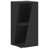 Side Shelf Black 33 x 32 x 70.5 cm Engineered Wood 892408