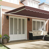 Manual Retractable Awning Brown 600x300 cm 3215627