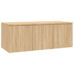 TV Cabinet Sonoma Oak 80x34x30 cm Engineered Wood 801862