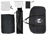 Camping Tent with Roof White Blackout 335 x 275 x 180 cm 42028641