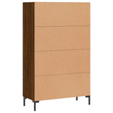 Highboard Brown Oak 69.5x31x115 cm Engineered Wood 828243