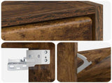 Wall-Mounted Shoe Cabinet BREDA 71 x 17 x 43 cm Engineered Wood 897510