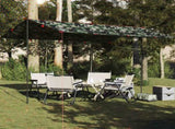 Camping Tarp Camouflage 406x306 cm Waterproof 4009599