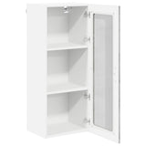 Wall Glass Cabinet LUCCA Concrete Grey 40 x 31 x 100 cm 885098