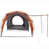 Tunnel Tent Grey and Orange 382 x 262 x 214 cm 42017456