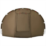 Fishing Tent 5-Person Olive Green Waterproof 4005320