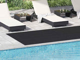 Floor Mat Black 1.5 x 4 m Rubber 42046733