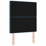 Headboard with Headboard Dark Blue 80 cm Faux Leather 3337744