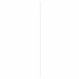 Sliding Door White 93 x 232 cm Solid Pine Wood and Glass 3332264