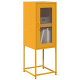 Sideboard Mustard Yellow 36x39x107 cm Cold-rolled Steel 853401