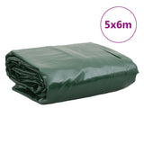 Tarpaulin Green 5x6 m 650 g/m 156146
