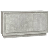 Sideboard Concrete Grey 102x35x55 cm Engineered Wood 831889