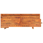 Workbench with Drawers and Vices 192x62x83 cm Solid Wood Acacia 153326