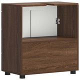 Bathroom Cabinet Set TULUM Brown Oak 60 x 34 x 63 cm 880328