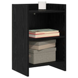 Bedside Tables 2 pcs Black Oak 40 x 30 x 60 cm Engineered Wood 8010998