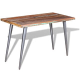 Dining Table Solid Reclaimed Wood 120x60x76 cm 244242