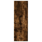 Apothecary Cabinet Smoked Oak 30x41x118 cm Engineered Wood 855164