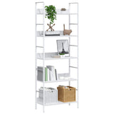 5-Layer Book Shelf White 60x27.6x158.5 cm Engineered Wood 288228