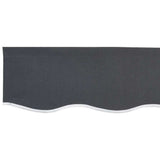 Awning Replacement Fabric Anthracite 3.5 x 2 m Polyester 42000416