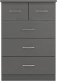 ZNTS Nevada 3+2 Drawer Chest 100-102-149